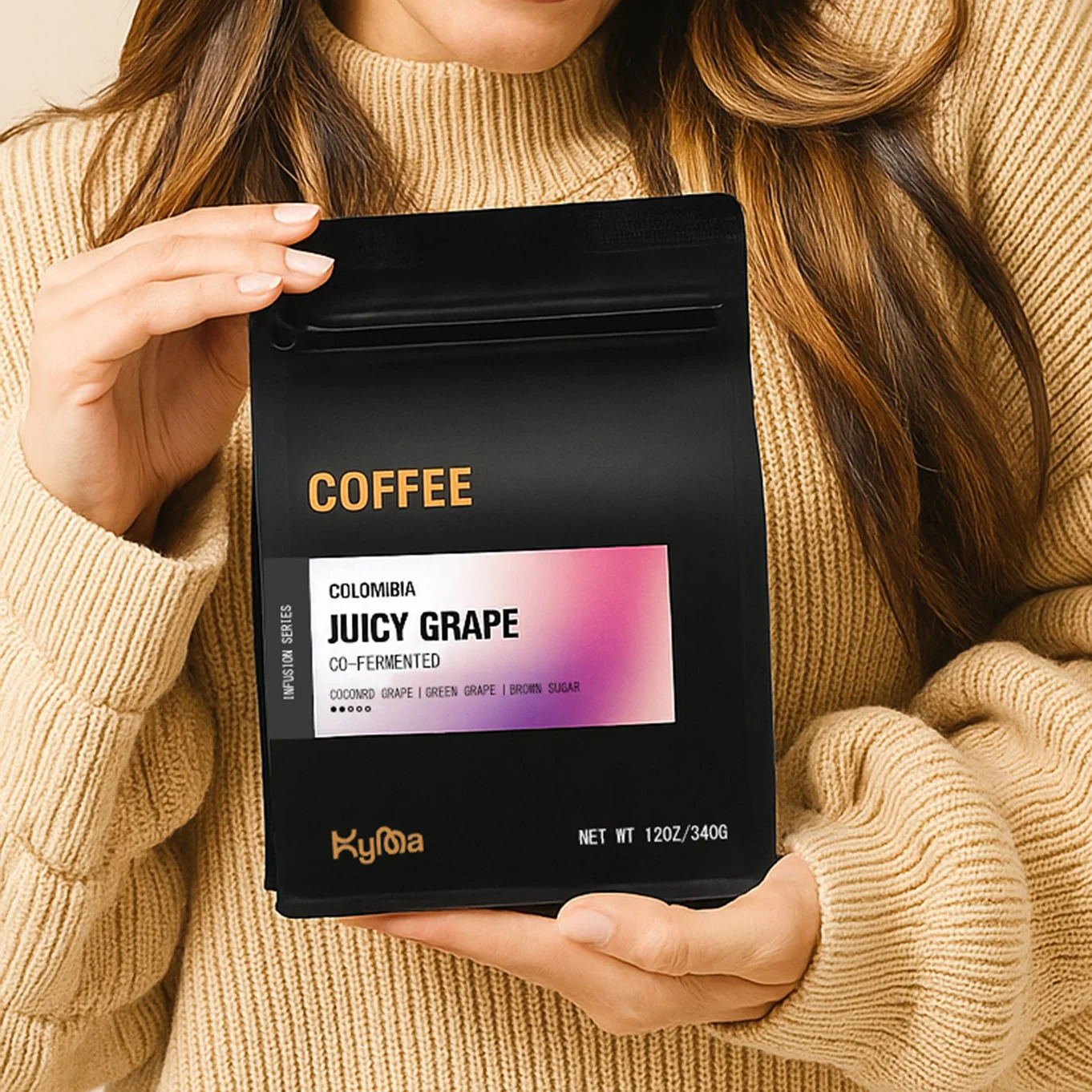 Grape Infused Colombia Coffee - Imagem 2